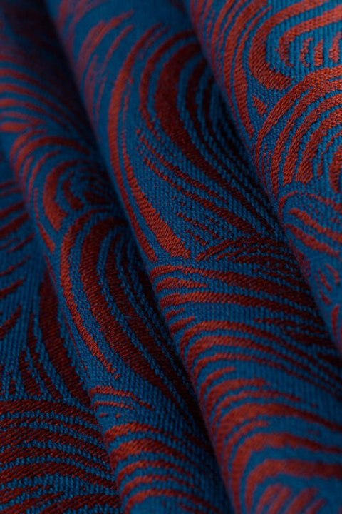 Żakardowa chusta do noszenia dzieci, 100% bawełna - ROSZPUNKA - SWIRL - rozmiar L