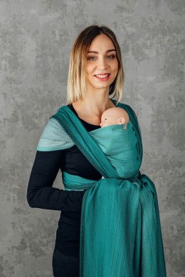 Chusta dla dzieci z niską wagą urodzeniową - EDYCJA DLA PROFESJONALISTÓW - ENTWINE, splot jodełkowy (100% bawełna) - rozmiar S