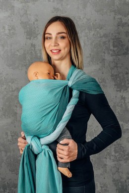 Chusta do noszenia dzieci, tkana splotem jodełkowym, bawełna - EDYCJA DLA PROFESJONALISTÓW - ENTWINE - rozmiar S