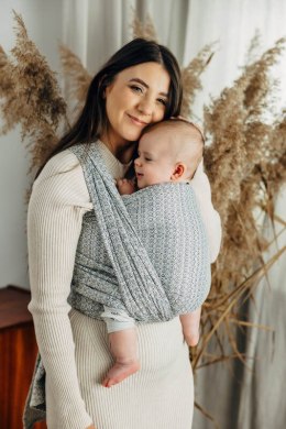 Żakardowa chusta do noszenia dzieci, (100% bawełna) - LITTLE LOVE - PULSE - rozmiar M