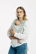 Żakardowa chusta do noszenia dzieci, 100% bawełna - POLKA DOTS - PLOP - rozmiar M