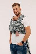 Żakardowa chusta do noszenia dzieci, 100% bawełna - CLOCKWORK - FIX IT - rozmiar XL