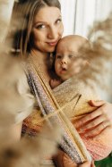 Żakardowa chusta do noszenia dzieci, (100% bawełna) - LITTLE LOVE - MADISON - rozmiar XS
