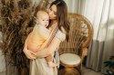 Żakardowa chusta do noszenia dzieci, (100% bawełna) - LITTLE LOVE - MADISON - rozmiar XS