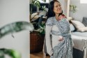 Żakardowa chusta do noszenia dzieci, 100% bawełna - WOLNY DUCH - NIKE - rozmiar S