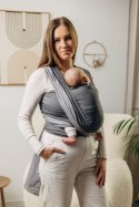 Moja pierwsza chusta do noszenia dzieci - HOWLIT, tkana splotem skośno-krzyżowym (100% bawełna) - rozmiar M