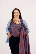 Żakardowa chusta do noszenia dzieci, 100% bawełna - ROSZPUNKA - SWIRL - rozmiar XS