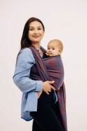 Żakardowa chusta do noszenia dzieci, 100% bawełna - ROSZPUNKA - SWIRL - rozmiar XS