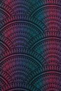 Żakardowa chusta do noszenia dzieci, 60% bawełna, 28% wełna merino, 8% jedwab, 4% kaszmir - PAWI OGON - CZARNY OPAL - rozmiar L