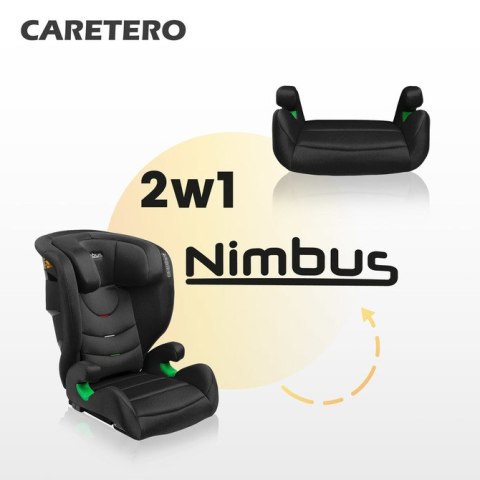 CARETERO FOTELIK NIMBUS I-SIZE 4-12 DARK GREEN (100-150cm)