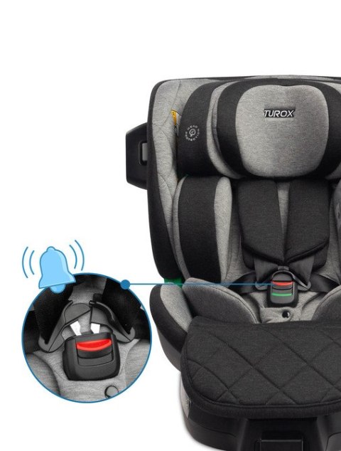 CARETERO FOTELIK TUROX I-SIZE GREY (40-150)