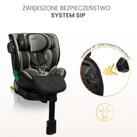 CARETERO FOTELIK TUROX I-SIZE GREY (40-150)