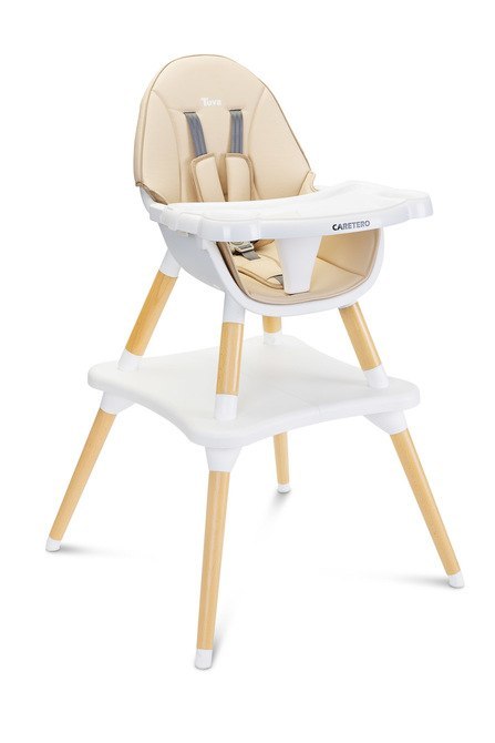 CARETERO KRZESEŁKO DO KARMIENIA TUVA BEIGE