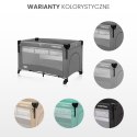 CARETERO ŁÓŻECZKO TURYSTYCZNE ESTI Z OPUSZCZANYM BOKIEM GREY