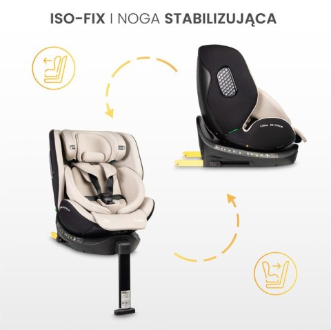 CARETERO FOTELIK LUMI I-SIZE LIGHT GREY (40-150)