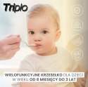 CARETERO KRZESEŁKO DO KARMIENIA 3W1 TRIPLO BEIGE