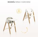 CARETERO KRZESEŁKO DO KARMIENIA 3W1 TRIPLO BEIGE