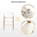 CARETERO KRZESEŁKO DO KARMIENIA 3W1 TRIPLO BEIGE
