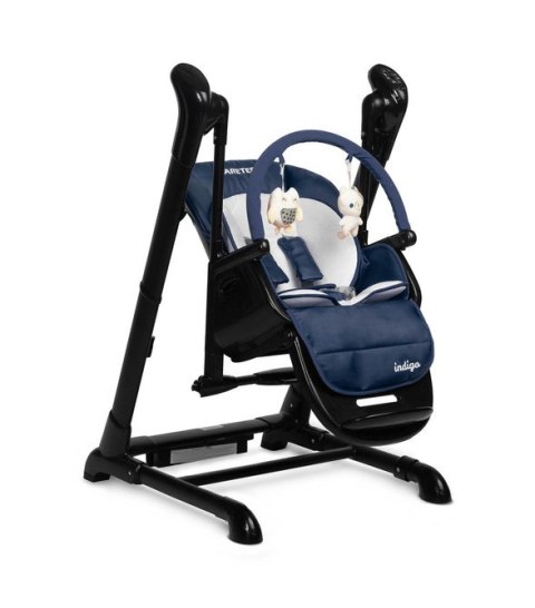 CARETERO KRZESEŁKO + HUŚTAWKA INDIGO BLACK NAVY