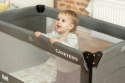 CARETERO ŁÓŻECZKO TURYSTYCZNE ESTI Z OPUSZCZANYM BOKIEM BLACK