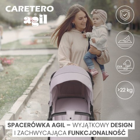 CARETERO WÓZEK SPACEROWY AGIL BLACK