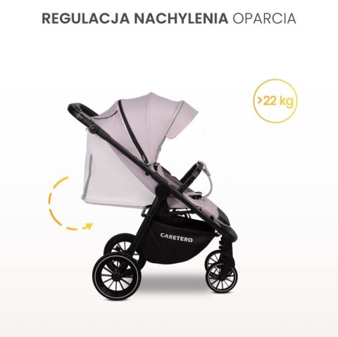 CARETERO WÓZEK SPACEROWY AGIL LATTE