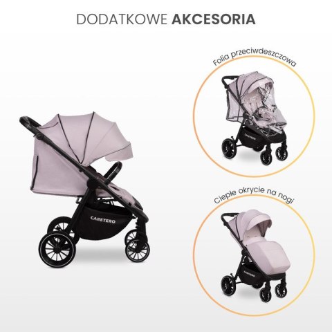 CARETERO WÓZEK SPACEROWY AGIL LATTE