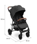CARETERO WÓZEK SPACEROWY ELMA DARK GREY