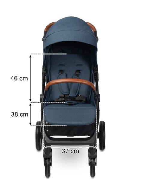 CARETERO WÓZEK SPACEROWY ELMA JEANS BLUE