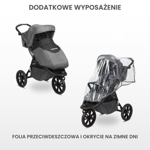 CARETERO WÓZEK SPACEROWY LIMA BLACK