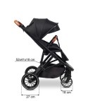 CARETERO WÓZEK SPACEROWY RATIO BLACK