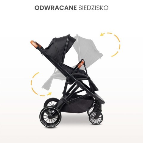 CARETERO WÓZEK SPACEROWY RATIO BLACK