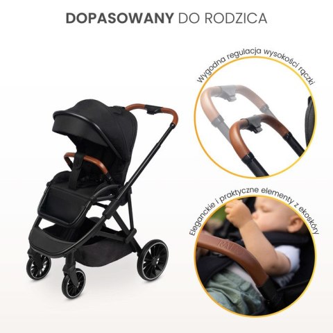 CARETERO WÓZEK SPACEROWY RATIO BLACK