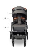 CARETERO WÓZEK SPACEROWY RATIO DARK GREY