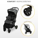 CARETERO WÓZEK SPACEROWY TRAIL BLACK