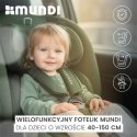 CARETERO FOTELIK MUNDI I-SIZE GREY (40-150)