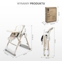 CARETERO KRZESEŁKO DO KARMIENIA NESTO BEIGE