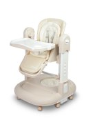 CARETERO KRZESEŁKO DO KARMIENIA SITRON BEIGE