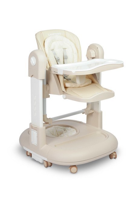 CARETERO KRZESEŁKO DO KARMIENIA SITRON BEIGE