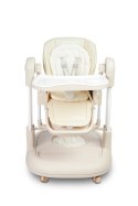 CARETERO KRZESEŁKO DO KARMIENIA SITRON BEIGE