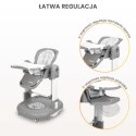 CARETERO KRZESEŁKO DO KARMIENIA SITRON BEIGE
