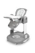 CARETERO KRZESEŁKO DO KARMIENIA SITRON GREY