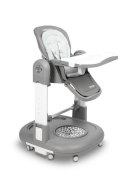 CARETERO KRZESEŁKO DO KARMIENIA SITRON GREY
