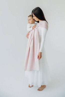 Chusta kółkowa, splot skośno-krzyżowy, (50% bawełna, 50% wiskoza bambusowa), ramię bez zakładek - MARSHMALLOW - standard 1.8m
