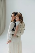 Nosidełko LennyPreschool z tkaniny skośno-krzyżowej (50% bawełna, 25% konopie, 25% lyocell), rozmiar preschool - AIRY