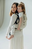 Nosidełko LennyPreschool z tkaniny skośno-krzyżowej (50% bawełna, 25% konopie, 25% lyocell), rozmiar preschool - AIRY