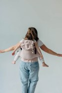 Nosidełko LennyPreschool z tkaniny skośno-krzyżowej (50% bawełna, 50% wiskoza bambusowa), rozmiar preschool - MARSHMALLOW