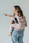 Nosidełko LennyPreschool z tkaniny skośno-krzyżowej (50% bawełna, 50% wiskoza bambusowa), rozmiar preschool - MARSHMALLOW