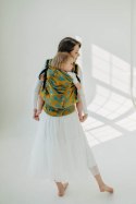 Nosidełko LennyPreschool z tkaniny żakardowej 100% bawełna, rozmiar preschool - RETRO'N'ROSES - ROSARIUM