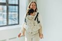 Nosidełko LennyPreschool z tkaniny żakardowej (50% bawełna, 25%konopie, 25% lyocell), rozmiar preschool - VIRIDIFLORA - CONNECT